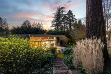Aerial View of 4850 Fannin Avenue, Vancouver, BC