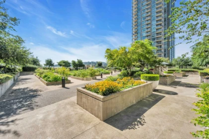 Garden / Landscaping Photo of 605 2968 Glen Drive, Coquitlam, BC