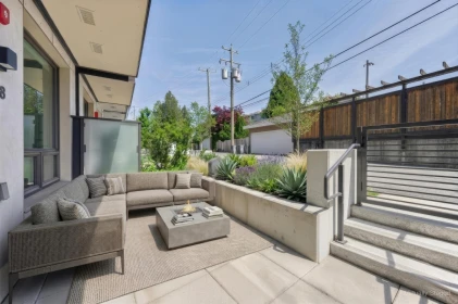 Outdoor Kitchen Photo of 108 5212 Cambie Street, Vancouver, BC