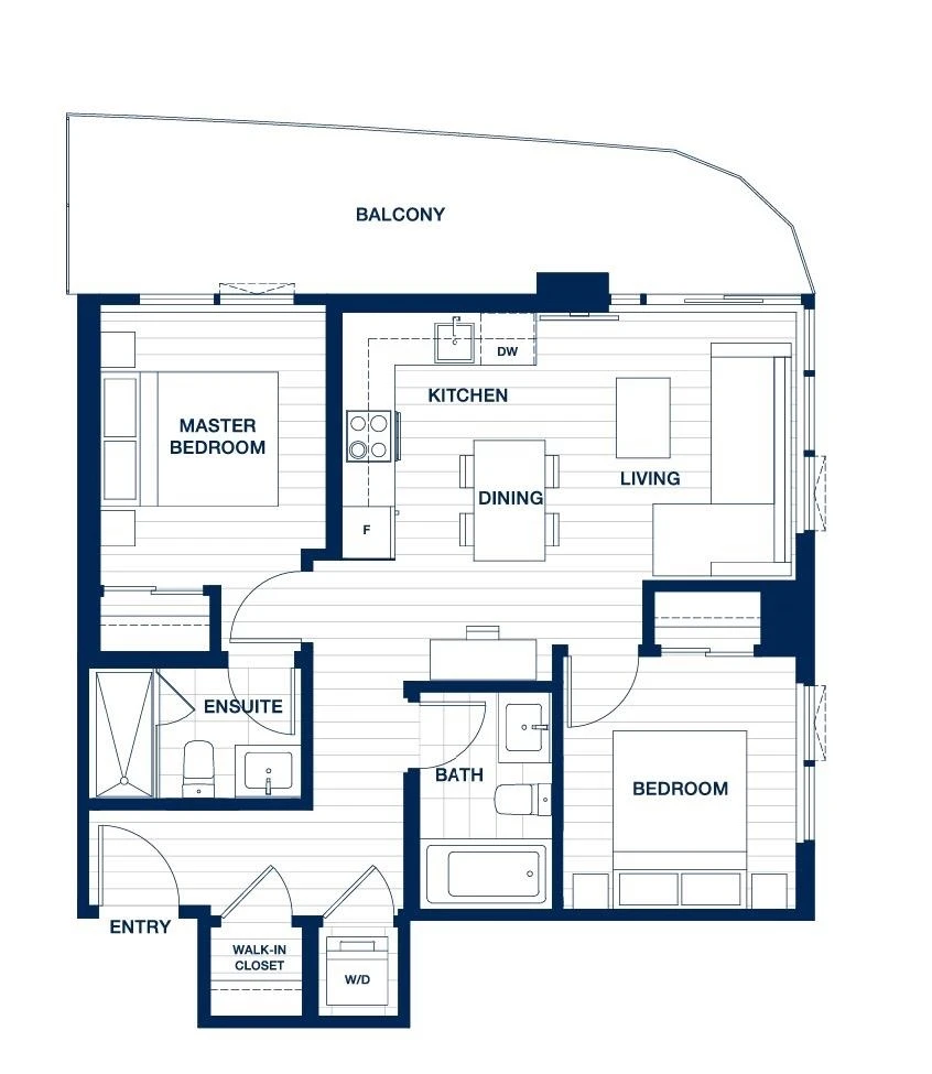 Exterior Rear Photo of 1111 13685 102 Avenue, Surrey, BC