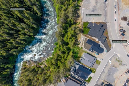 Aerial View of 1804 Mount Fee Road, Whistler, BC