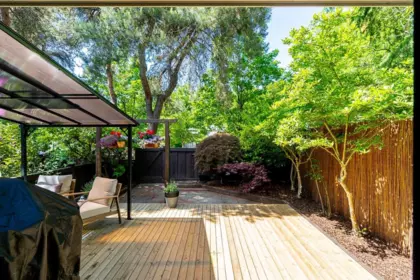 Outdoor Deck Photo of 11 3350 Rosemont Drive, Vancouver, BC