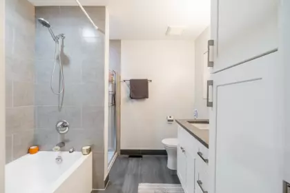 Powder Room Photo of 11 3350 Rosemont Drive, Vancouver, BC