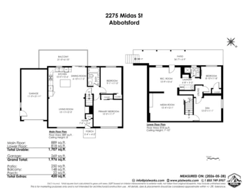Playground / Recreational Area Near 2275 Midas Street, Abbotsford, BC