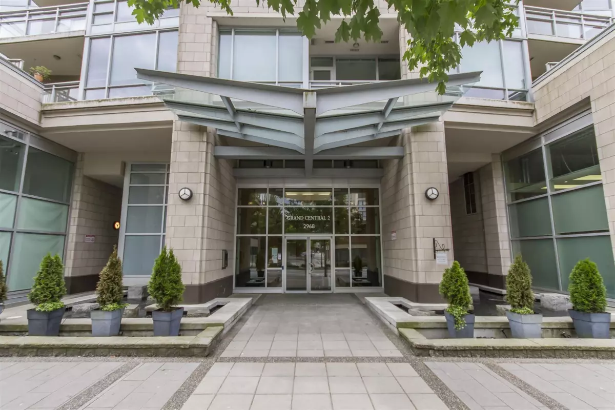 Exterior Rear Photo of 504 2968 Glen Drive, Coquitlam, BC