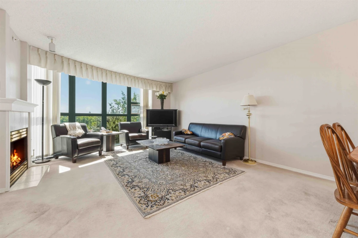 Living Room Photo of 704 1190 Pipeline Road, Coquitlam, BC