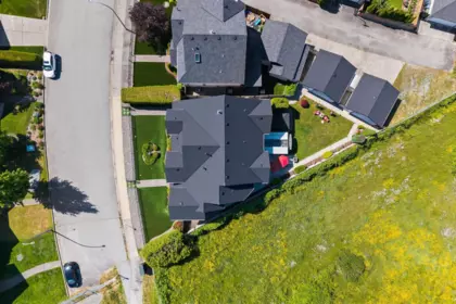 Aerial View of B 2484 Nile Gate, Port Coquitlam, BC