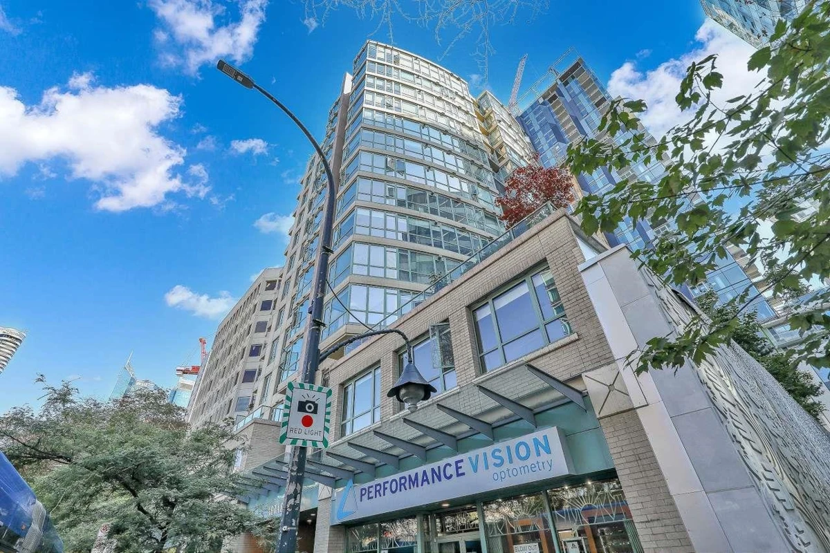Exterior Rear Photo of 602 1238 Burrard Street, Vancouver, BC