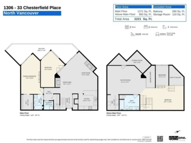 1306 33 Chesterfield Place, North Vancouver, BC, North Vancouver — Apartment/Condo for sale