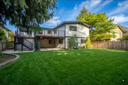 Aerial View of 1550 Farrell Avenue, Delta, BC