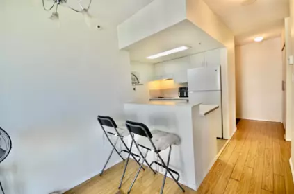 Kitchen Island Photo of 505 828 Agnes Street, New Westminster, BC