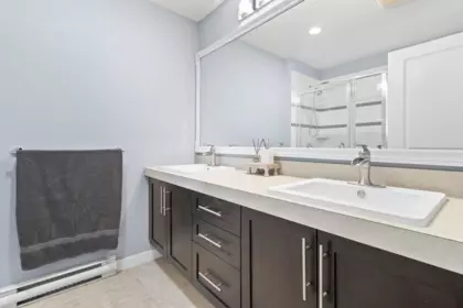 Powder Room Photo of 16 11176 Gilker Hill Road, Maple Ridge, BC