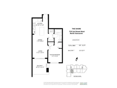 Entry Foyer Photo of 201 719 W 3rd Street, North Vancouver, BC