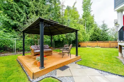 Aerial View of 2644 275a Street, Langley, BC