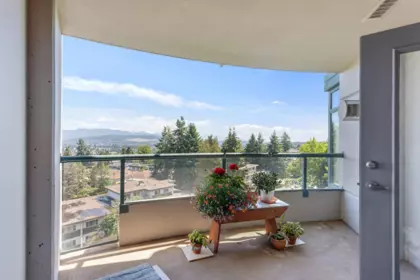 Outdoor Patio Photo of 906 4567 Hazel Street, Burnaby, BC