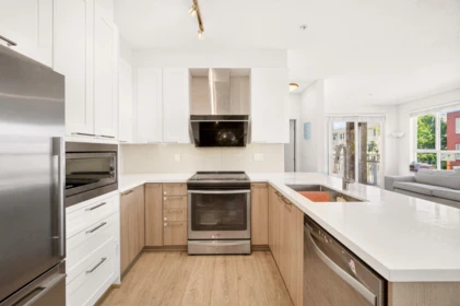 Kitchen Island Photo of 216 611 Regan Avenue, Coquitlam, BC
