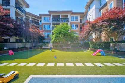 Outdoor Deck Photo of 216 611 Regan Avenue, Coquitlam, BC