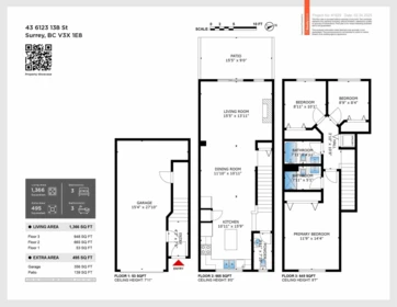 Outdoor Patio Photo of 43 6123 138 Street, Surrey, BC