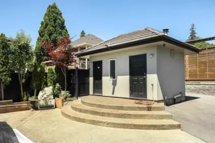 Aerial View of 5777 W Kettle Crescent, Surrey, BC
