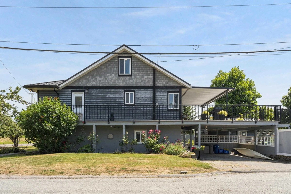 Exterior Rear Photo of 4504 W River Road Road, Delta, BC