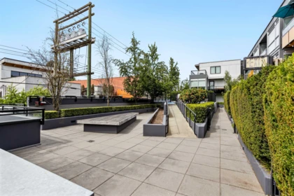 Outdoor Patio Photo of 211 1588 E Hastings Street, Vancouver, BC