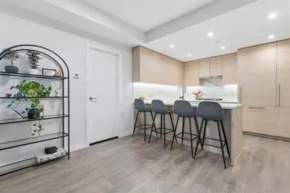 Kitchen Island Photo of 908 308 Morrissey Road, Port Moody, BC
