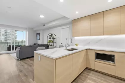 Kitchen Photo of 908 308 Morrissey Road, Port Moody, BC