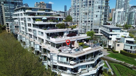 606 1288 Marinaside Crescent, Vancouver, BC, Vancouver — Apartment/Condo for sale