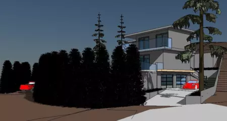Exterior Rear Photo of 4405 Marine Drive, West Vancouver, BC