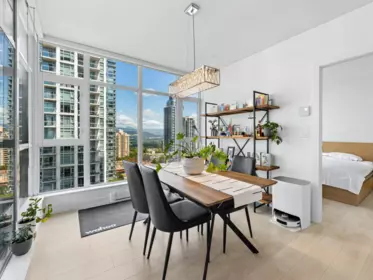 Kitchen Island Photo of 1807 6098 Station Street, Burnaby, BC