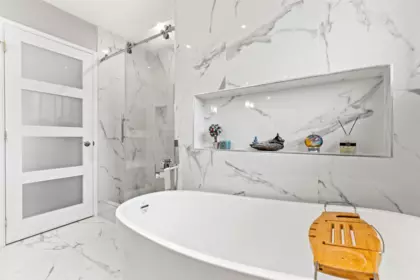 Powder Room Photo of 7995 Woodhurst Drive, Burnaby, BC