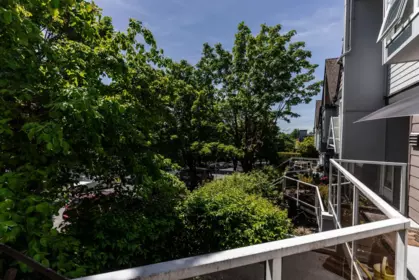Outdoor Kitchen Photo of 213 3787 Pender Street, Burnaby, BC