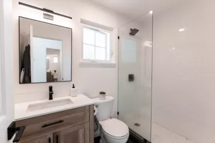Powder Room Photo of 213 3787 Pender Street, Burnaby, BC