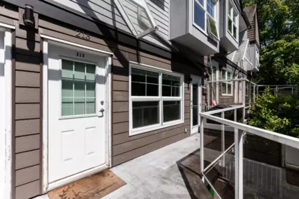 Swimming Pool Photo of 213 3787 Pender Street, Burnaby, BC