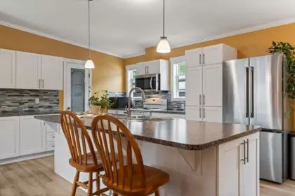 Kitchen Island Photo of 36 59060 Lougheed Highway, Agassiz, BC