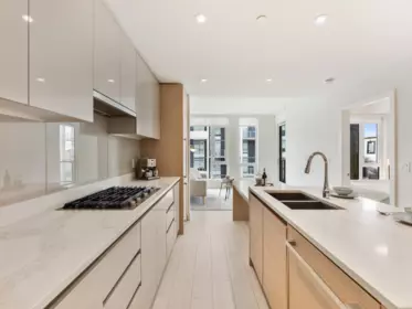 Kitchen Island Photo of 555 8575 Rivergrass Drive, Vancouver, BC