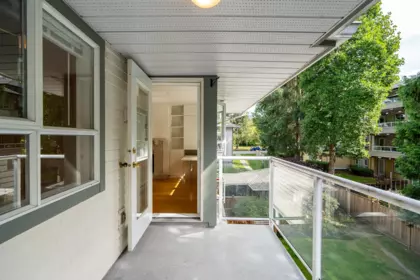 Outdoor Patio Photo of 302 5577 Smith Avenue, Burnaby, BC