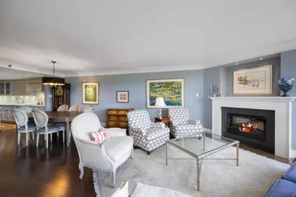 Kitchen Island Photo of 205 1470 Pennyfarthing Drive, Vancouver, BC