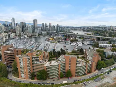 Outdoor Patio Photo of 205 1470 Pennyfarthing Drive, Vancouver, BC