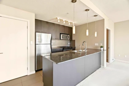 Basement Recreation Room Photo of 1401 2979 Glen Drive, Coquitlam, BC