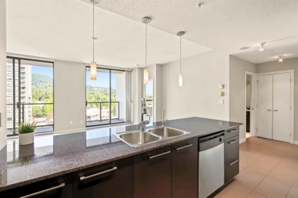 Family Room Photo of 1401 2979 Glen Drive, Coquitlam, BC