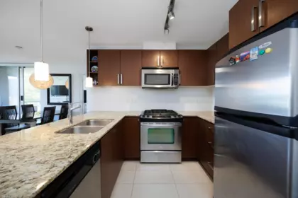 Kitchen Island Photo of 305 9868 Cameron Street, Burnaby, BC