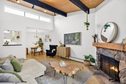 Living Room Photo of 324 9101 Horne Street, Burnaby, BC