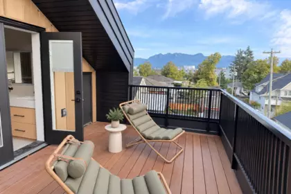 Outdoor Patio Photo of 3 2017 E 23rd Avenue, Vancouver, BC
