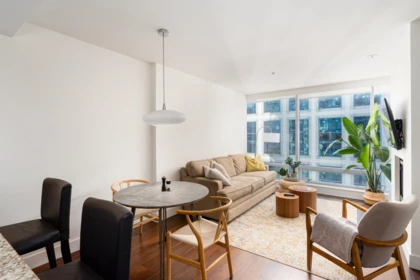 Dining Area Photo of 2704 1111 Alberni Street, Vancouver, BC