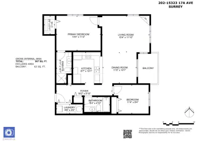 202 15323 17a Avenue, Surrey, BC, Surrey — Apartment/Condo for sale