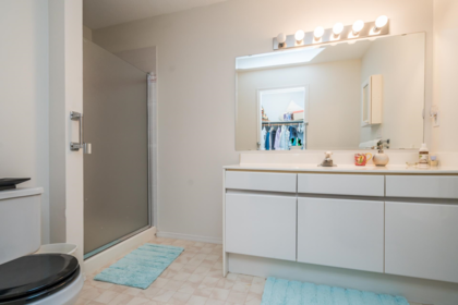 Basement Recreation Room Photo of 16 8533 Broadway Street, Chilliwack, BC