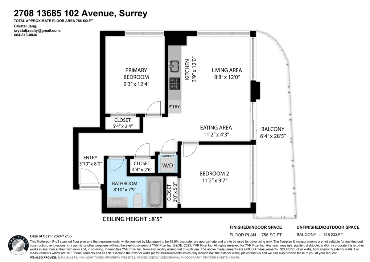 Front Yard Photo of 2708 13685 102 Avenue, Surrey, BC