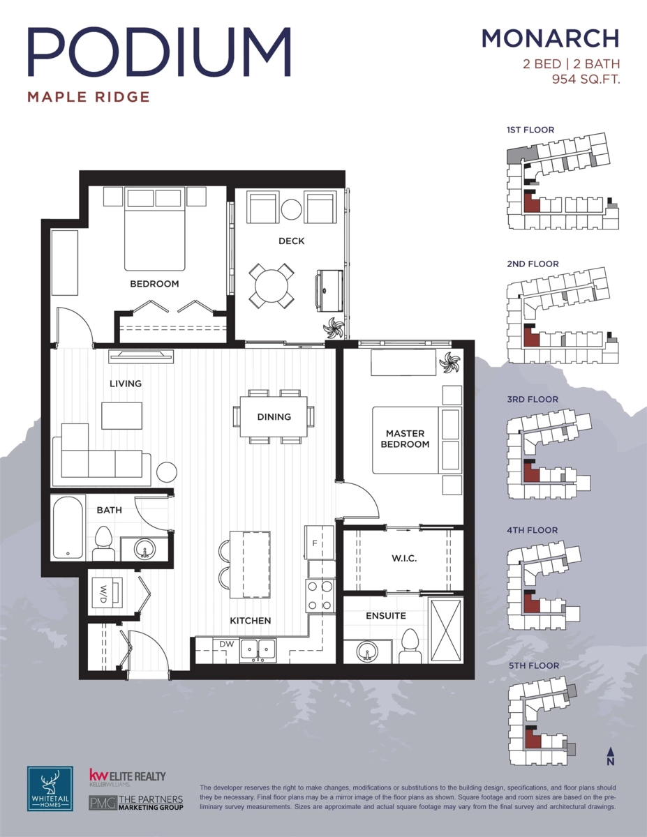 Exterior Rear Photo of 501 11655 Fraser Street, Maple Ridge, BC