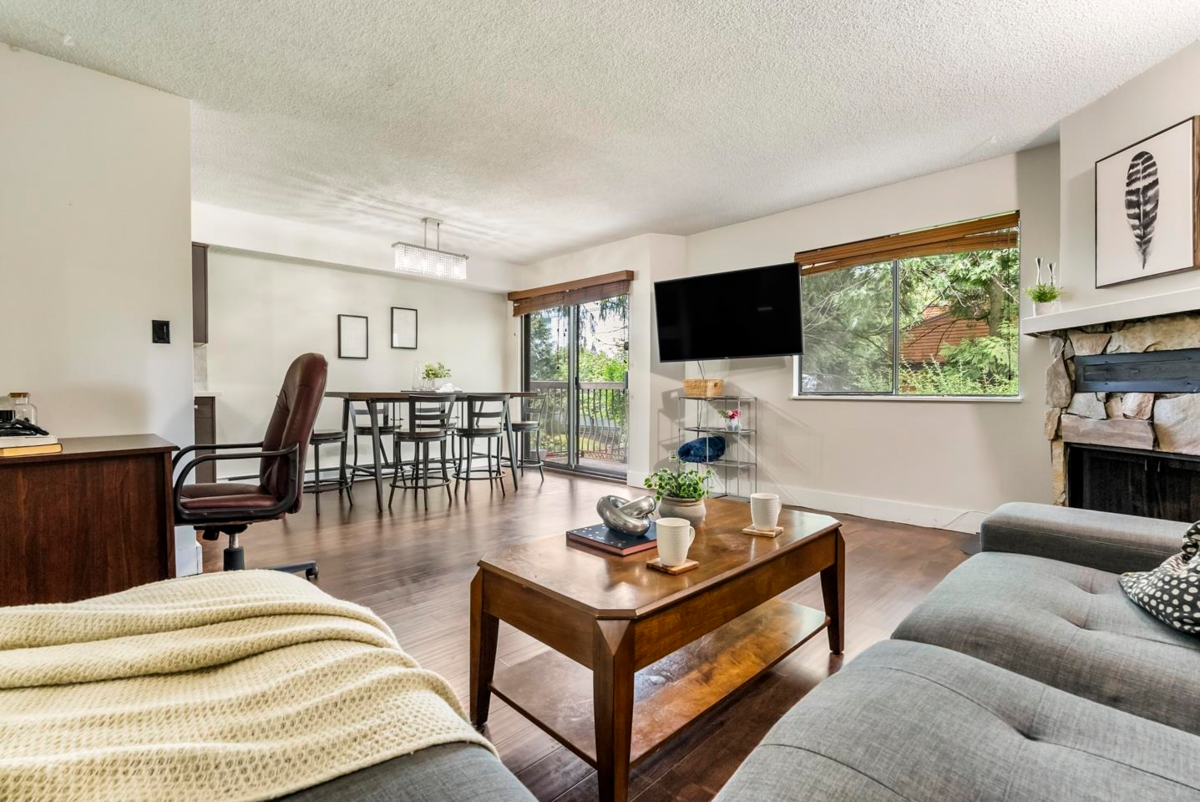 Living Room Photo of 207 7144 133b Street, Surrey, BC